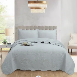 Покрывало Soho 220x240 см Venzel Silver UA