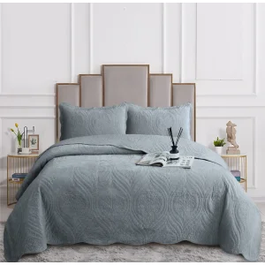 Покрывало Soho 220x240 см VELVET Vip Venzel Gray UA