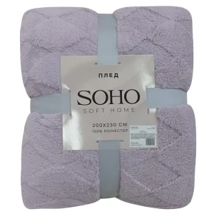 Плед Soho 200х230 см Romb Gray UA