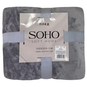 Плед Soho 150х200 см Plush Silver UA