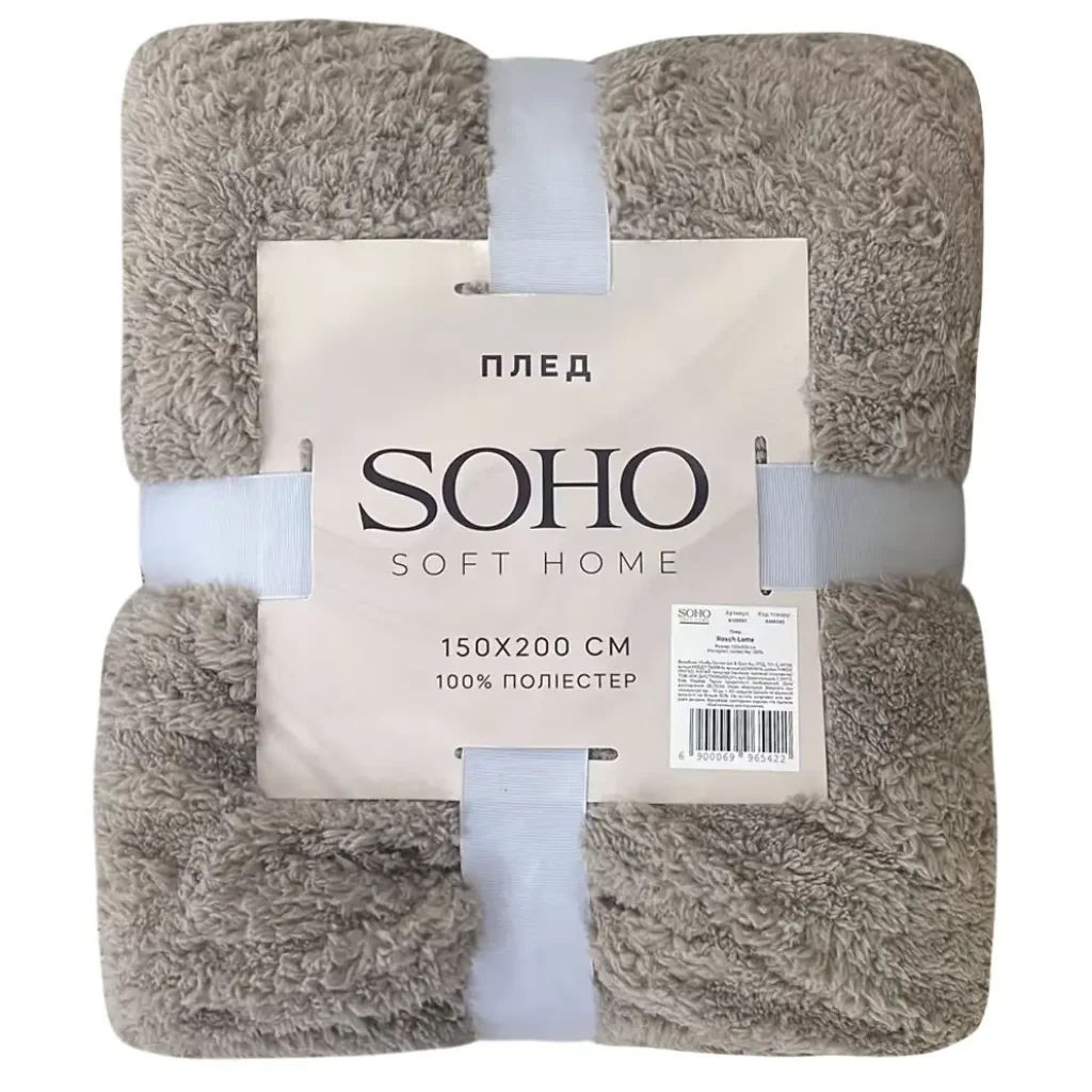 Плед Soho 150х200 см Rasch Latte UA