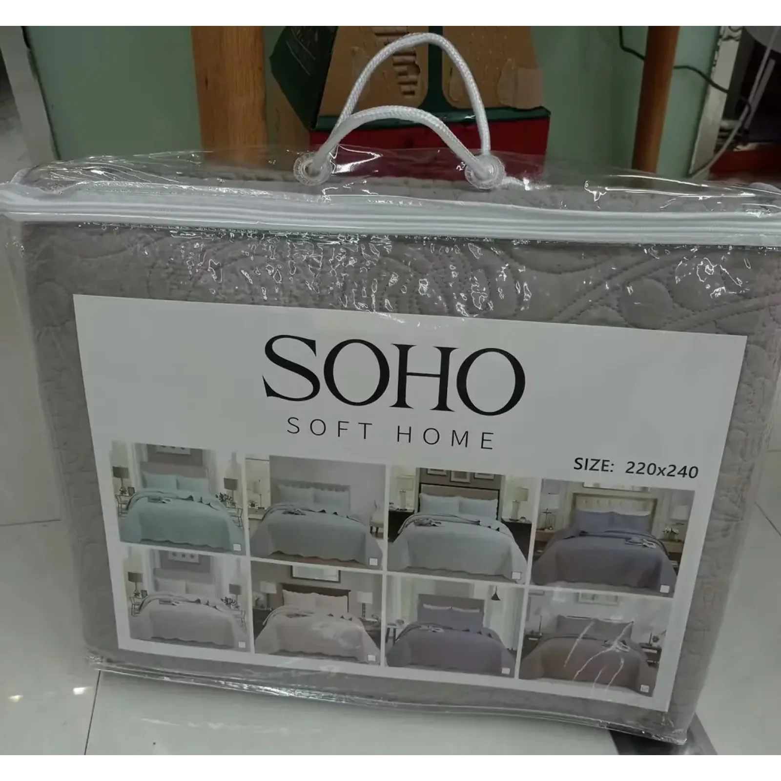 Покривало Soho 220x240 см Circle Cream UA