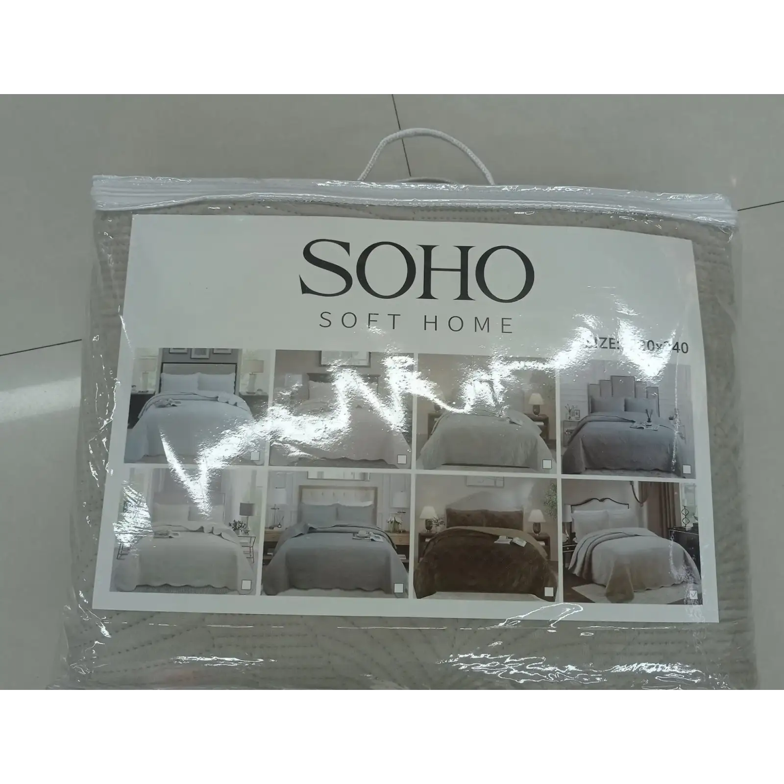 Покрывало Soho 220x240 см Leavs Ivory UA