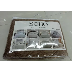 Покривало Soho 220x240 см VELVET Vip Romb Latte UA