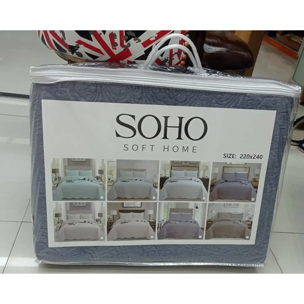 Покривало Soho 220x240 см Venzel Gray UA