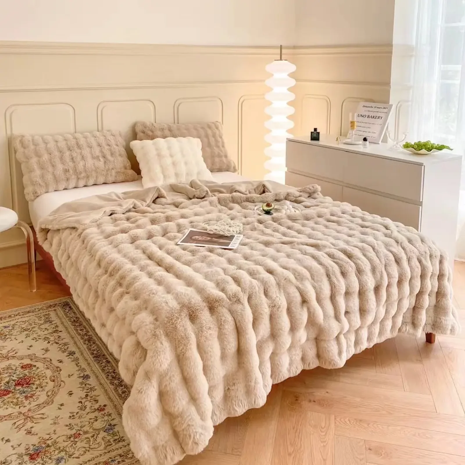 Плед Soho 150х200 см Vip Cream UA