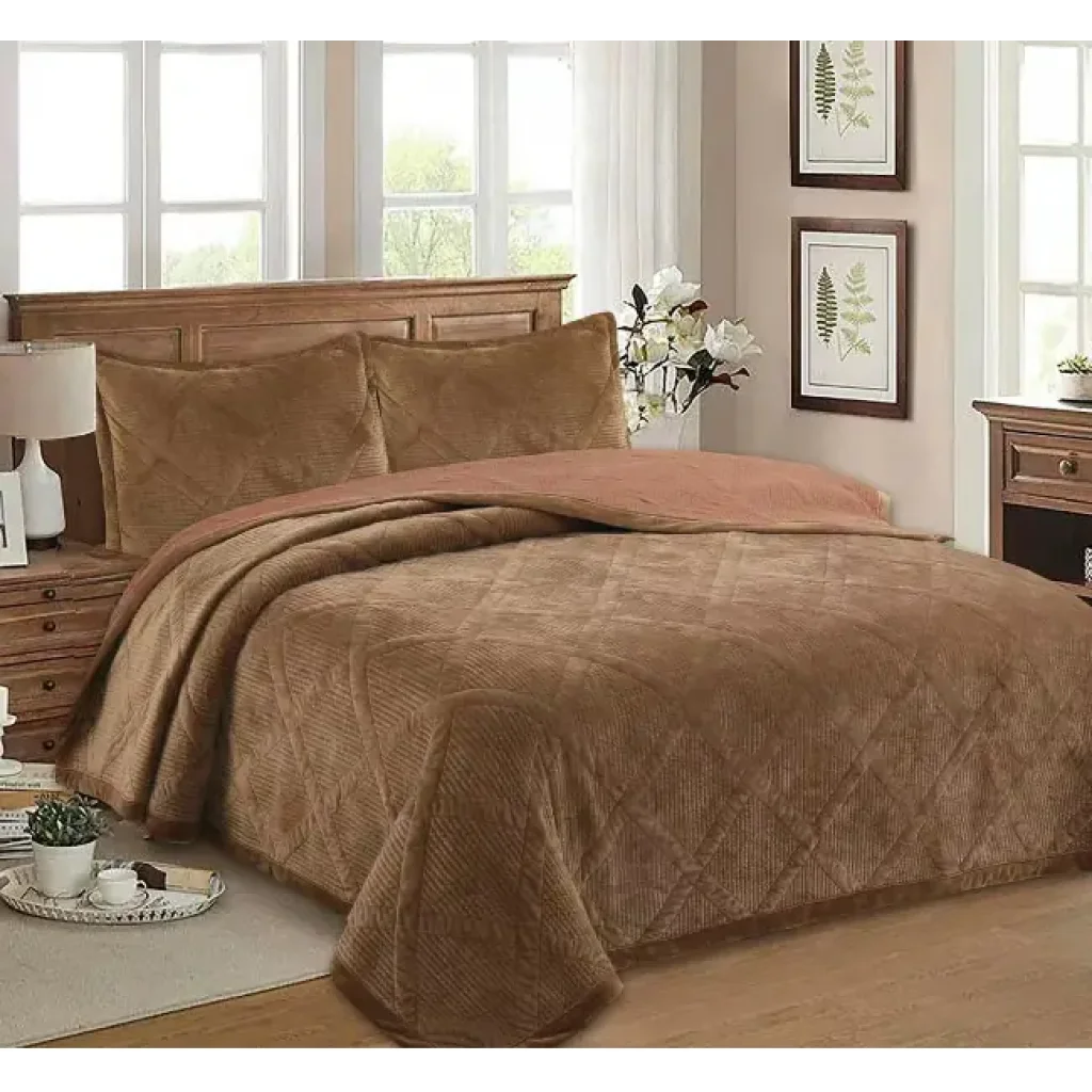 Покрывало Soho 200х230 см Velur Brown UA
