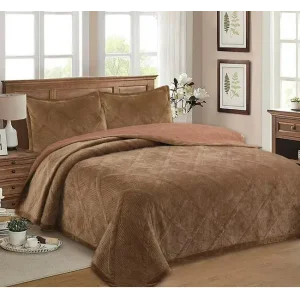 Покрывало Soho 200х230 см Velur Brown UA