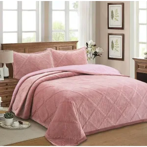 Покрывало Soho 200х230 см Velur Pink UA