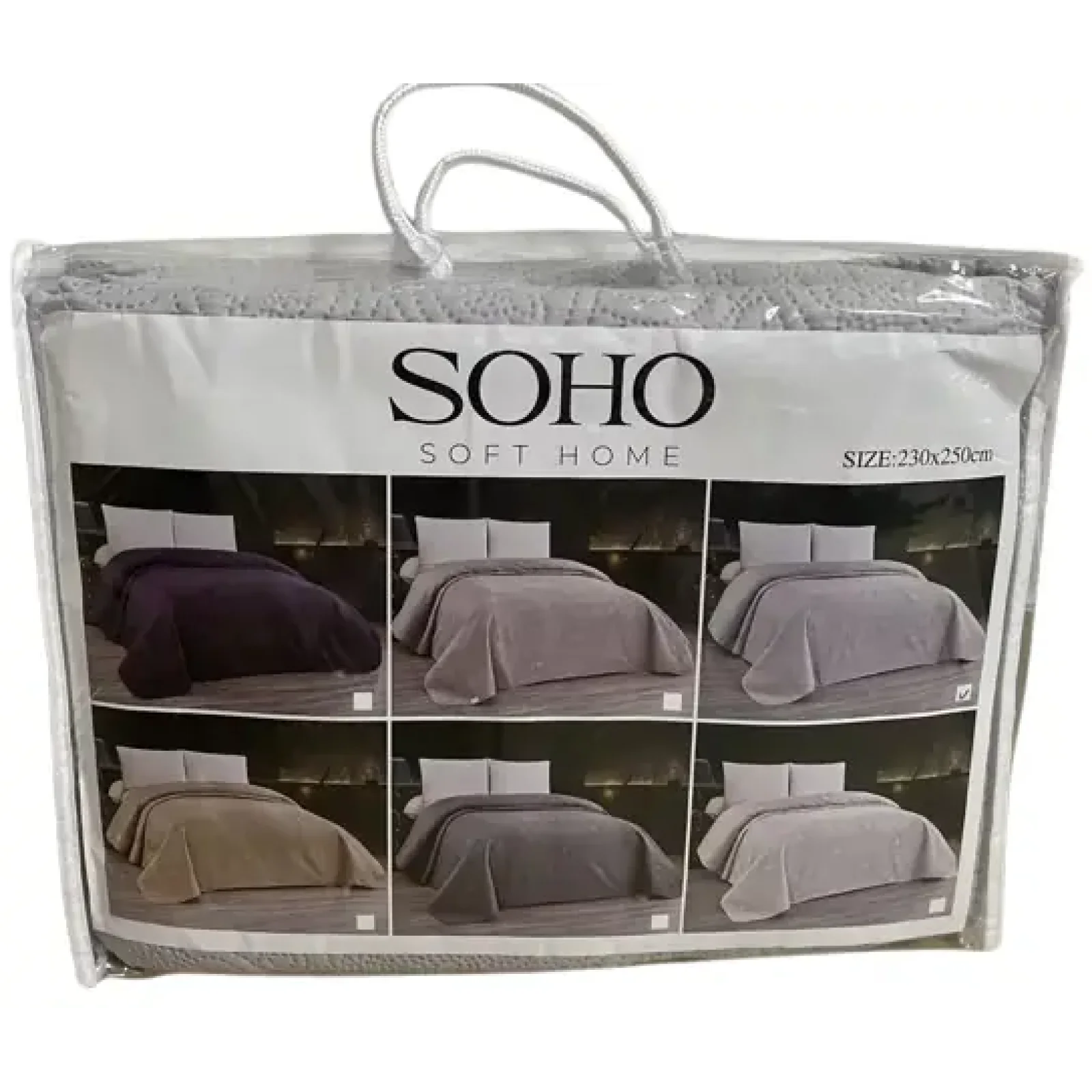 Покривало Soho 230х250 см Romance Silver UA