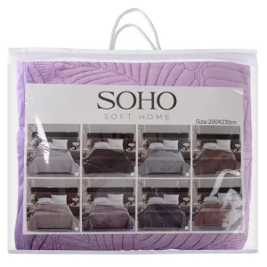 Покрывало Soho 200х220 см Velvet Powder UA