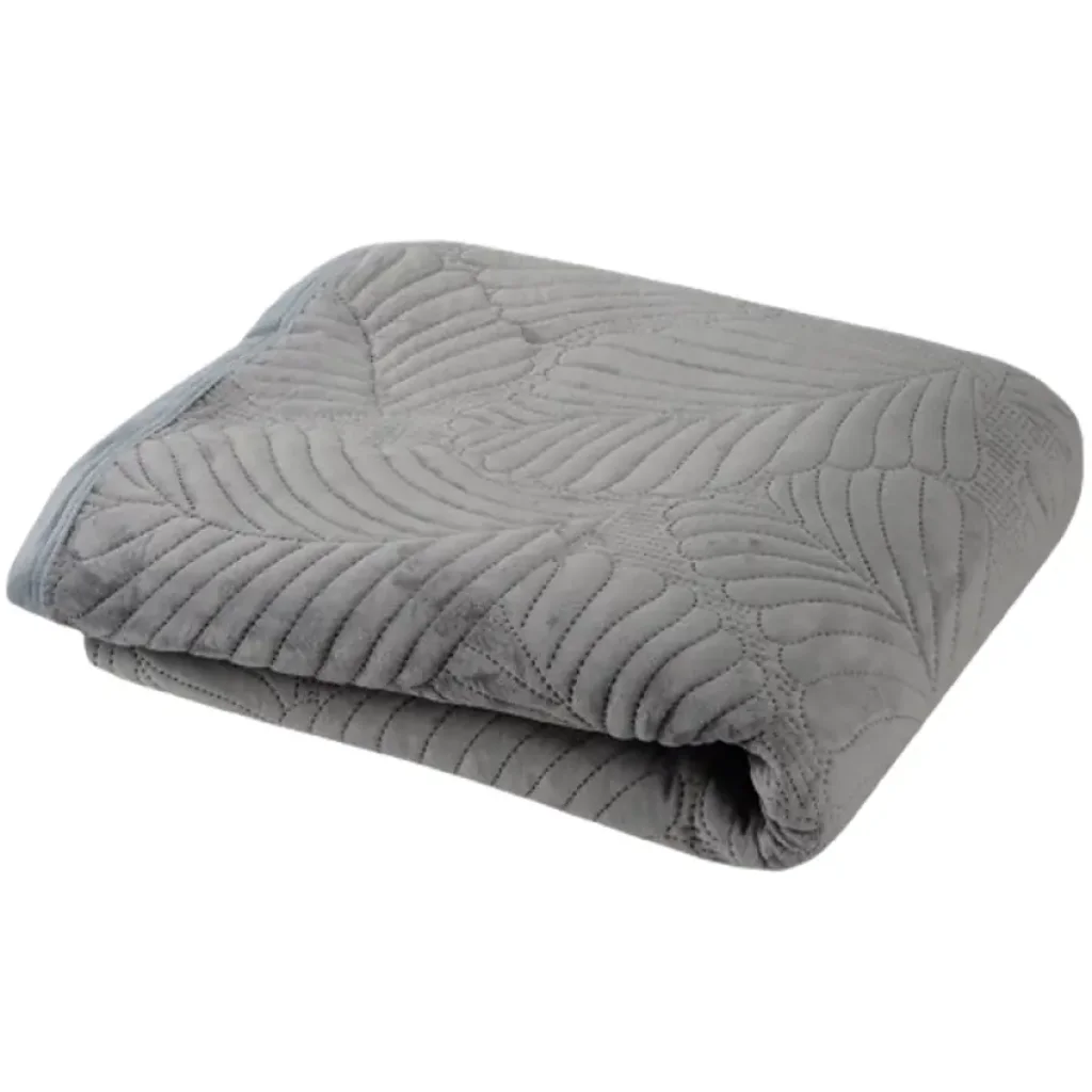 Покривало Soho 200х220 см Velvet Graphite UA