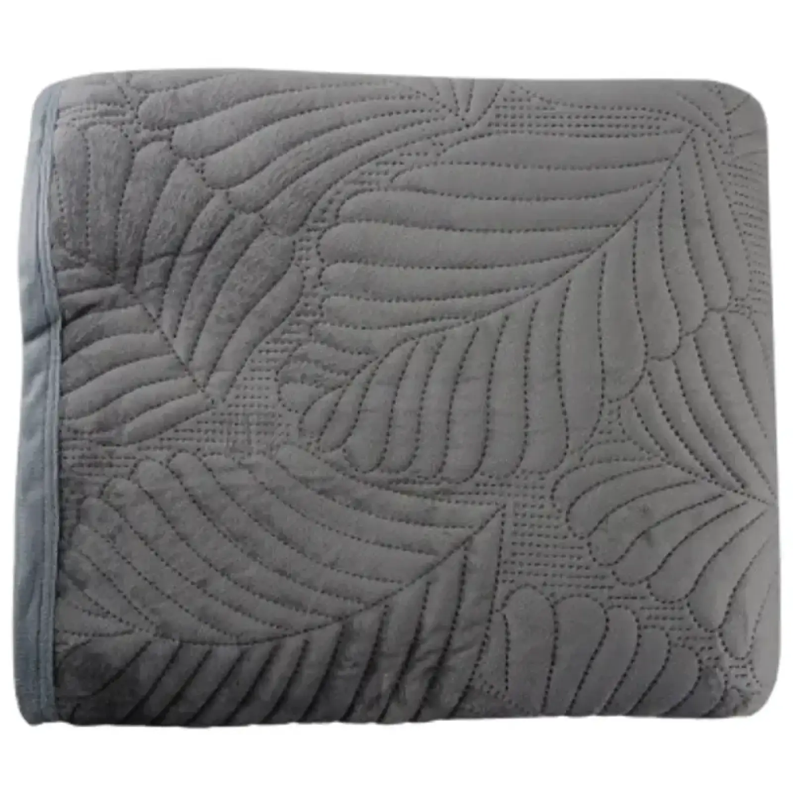 Покривало Soho 200х220 см Velvet Graphite UA