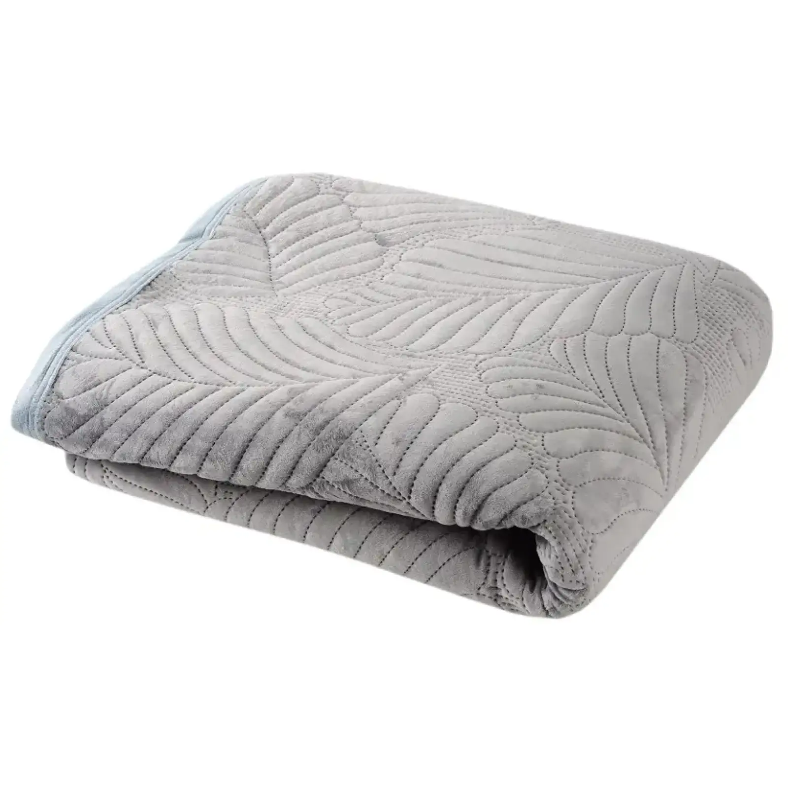 Покрывало Soho 200х220 см Velvet Silver UA