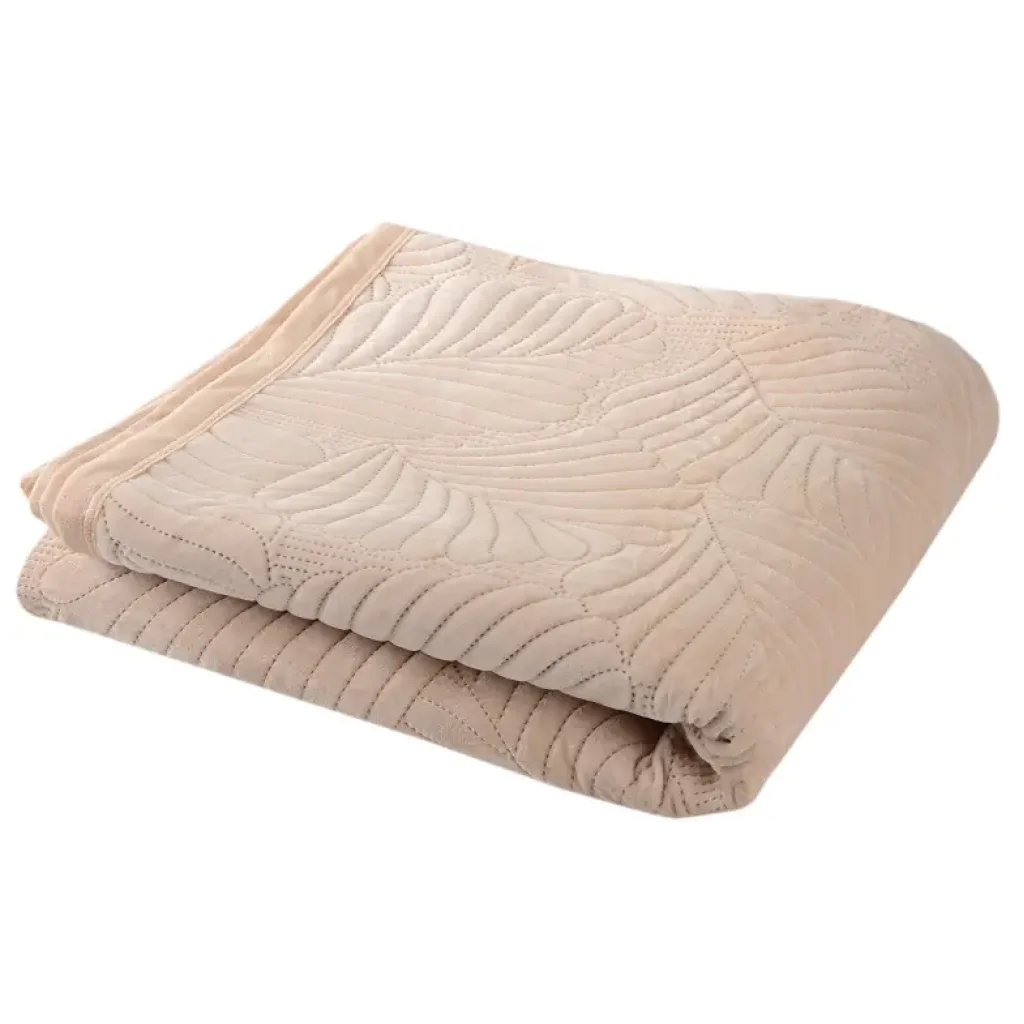Покривало Soho 200х220 см Velvet Light Brown UA