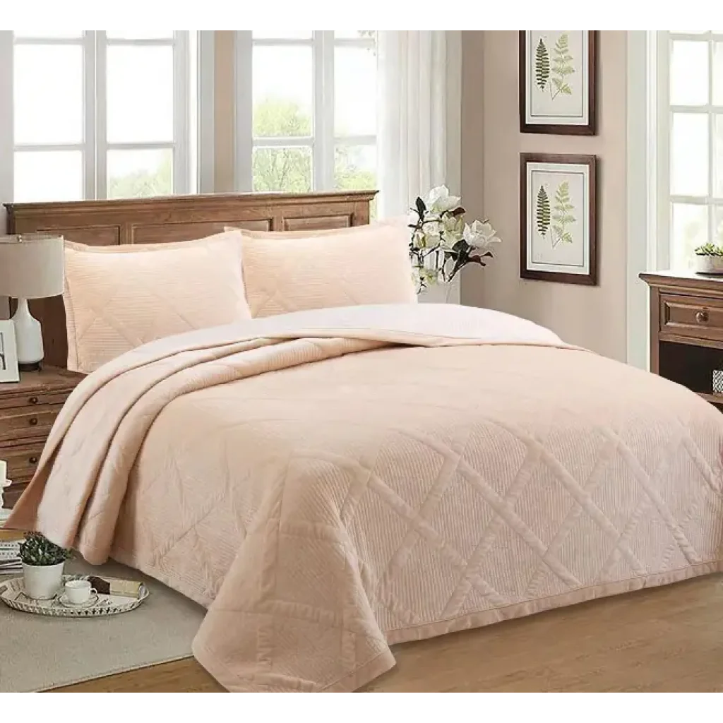 Покривало Soho 200х230 см Velur Ivory UA
