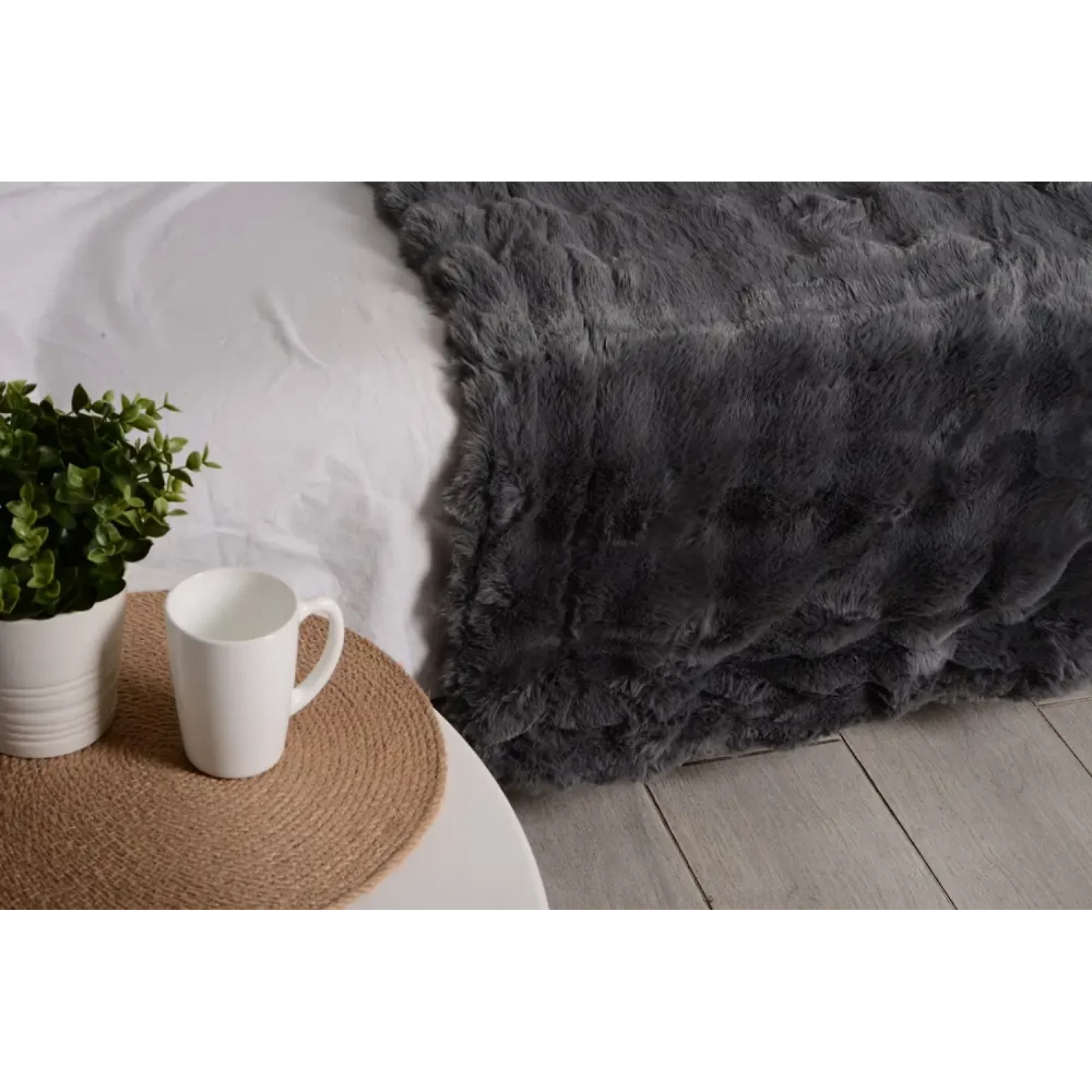 Плед Soho 200х230 см Vip Graphite UA