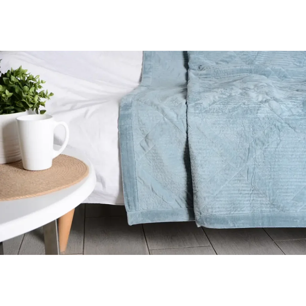 Покрывало Soho 200х230 см Velur Blue UA