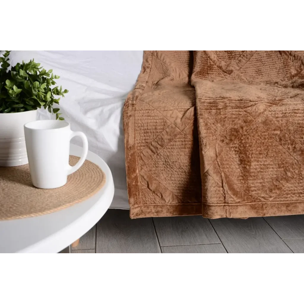 Покрывало Soho 200х230 см Velur Brown UA