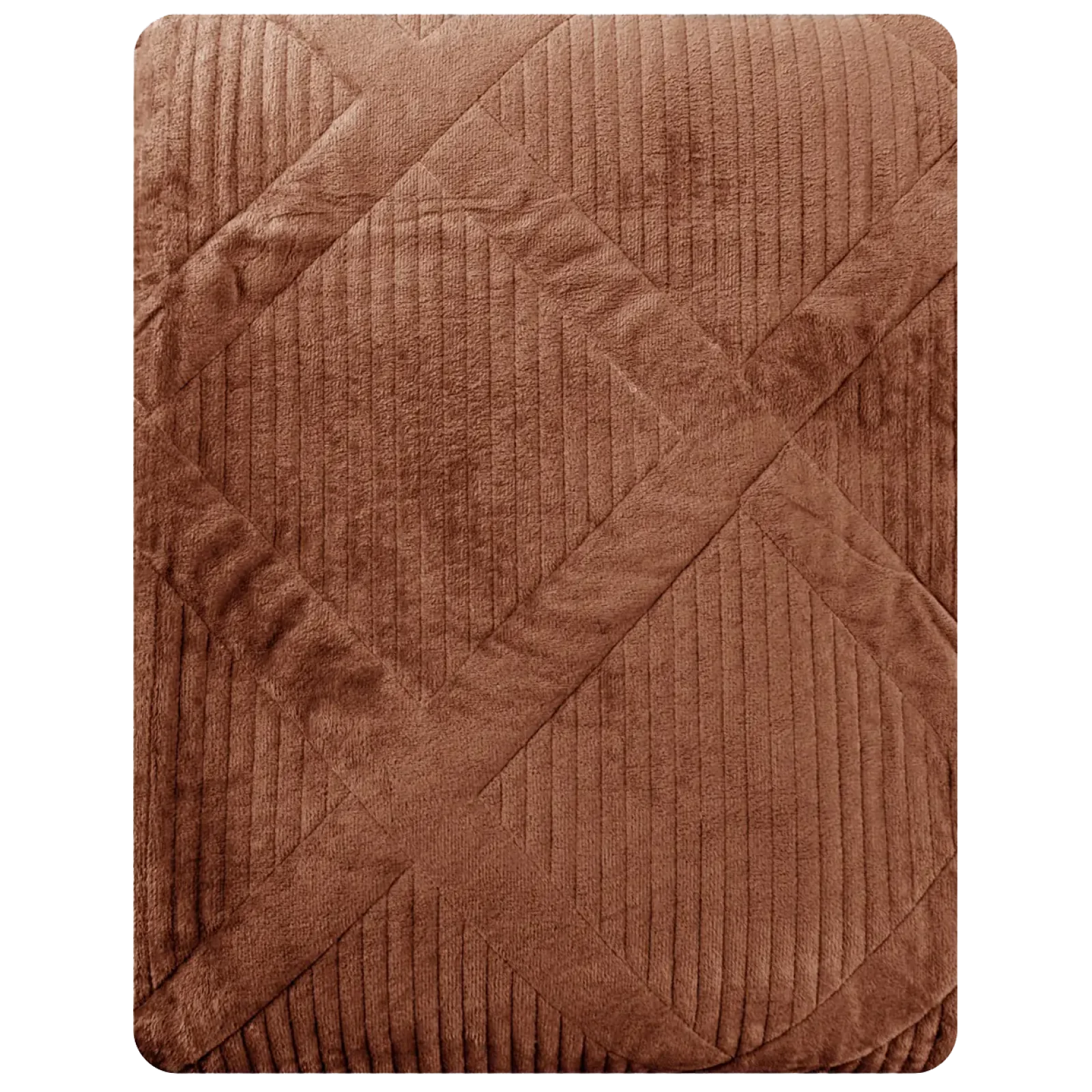 Покривало Soho 200х230 см Velur Brown UA