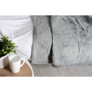 Покривало Soho 200х230 см Velur Gray UA