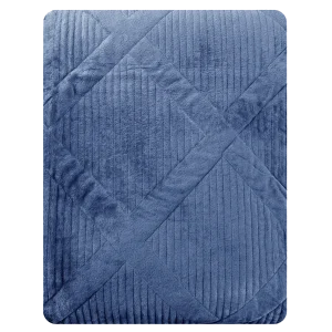 Покрывало Soho 200х230 см Velur Deep Blue UA