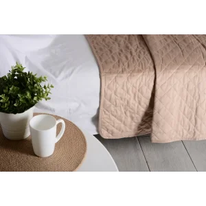 Покривало Soho 200х220 см Velvet Dutch Romb Beige UA