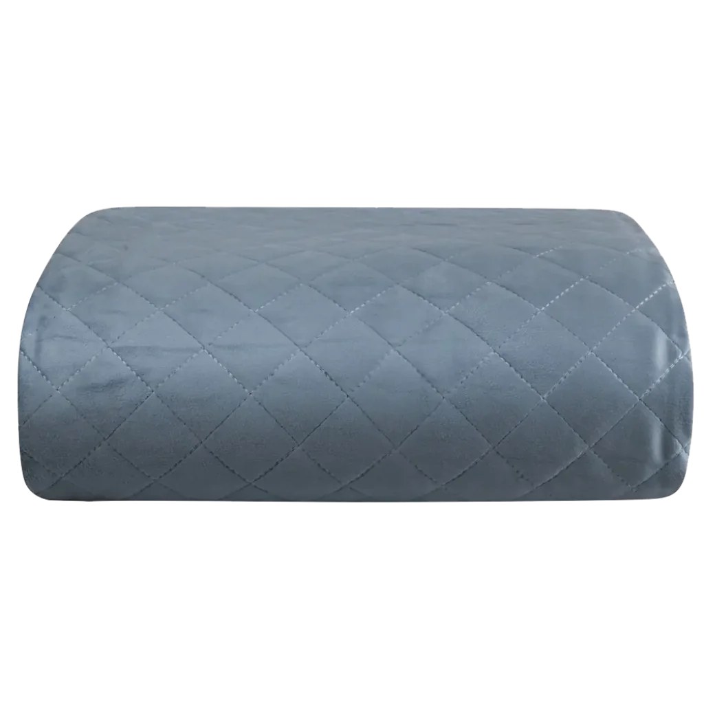 Покривало Soho 200х220 см Velvet Dutch Romb Azure UA