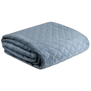 Покривало Soho 200х220 см Velvet Dutch Romb Azure UA