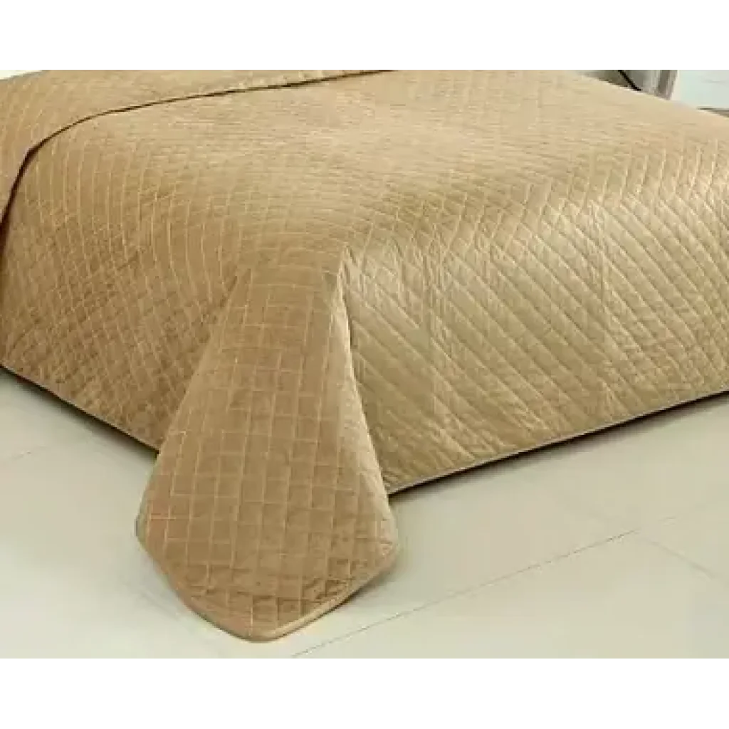 Покривало Soho 200х220 см Velvet Dutch Romb Beige UA