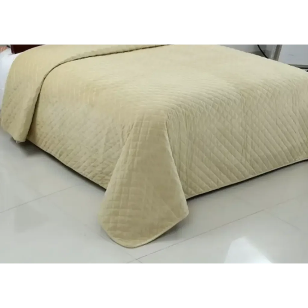 Покрывало Soho 200х220 см Velvet Dutch Romb Cream UA