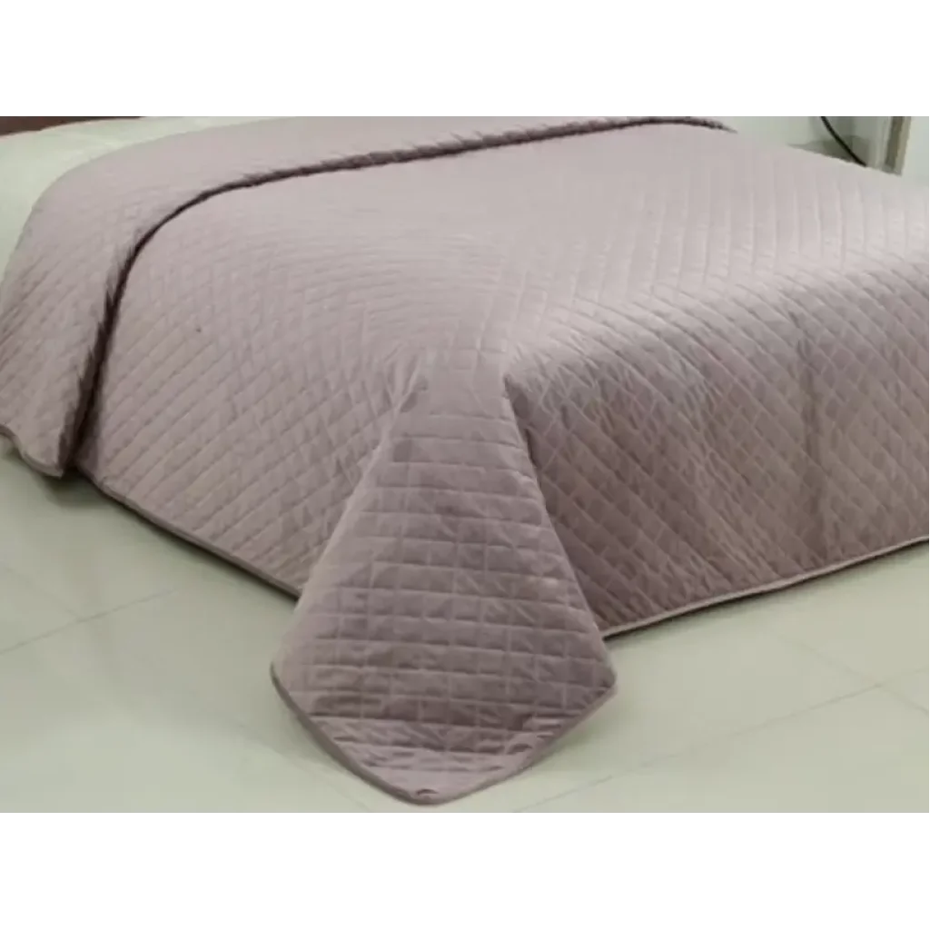Покривало Soho 200х220 см Velvet Dutch Romb Lavander UA