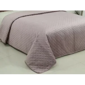 Покрывало Soho 200х220 см Velvet Dutch Romb Lavander UA