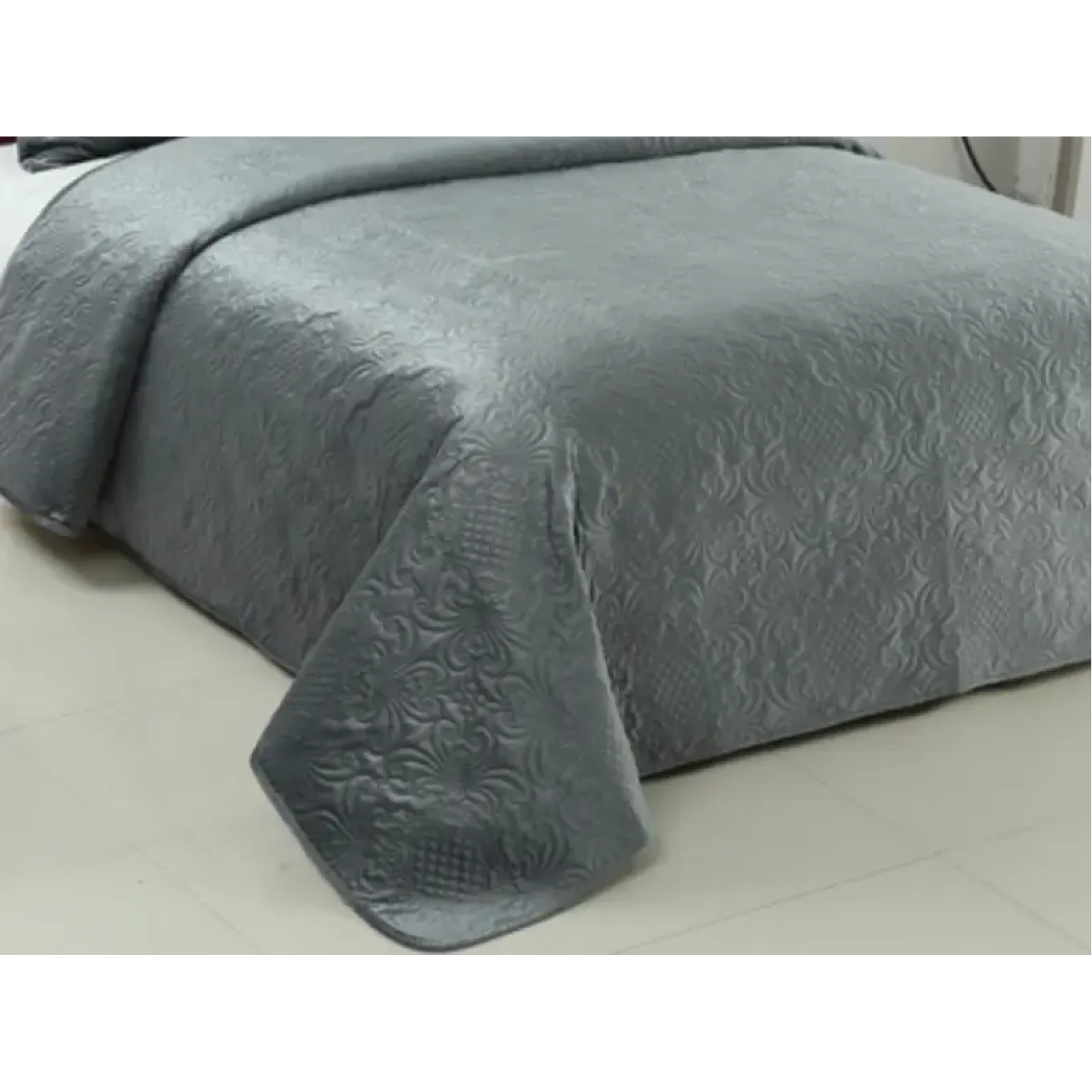 Покривало Soho 200х220 см Velvet Dutch Venzel Azure UA