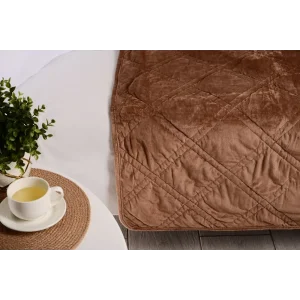 Покривало Soho 220x240 см VELVET Vip Romb Latte UA