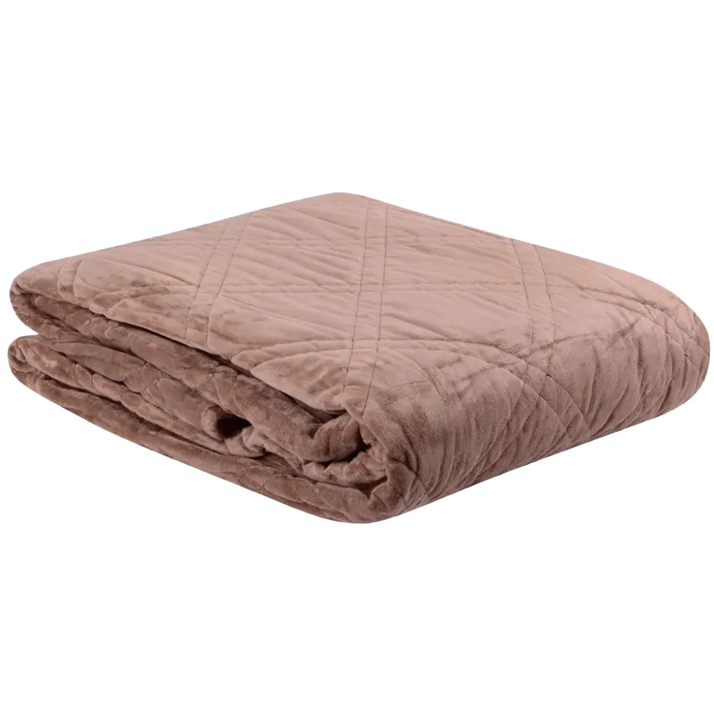 Покривало Soho 220x240 см VELVET Vip Romb Latte UA