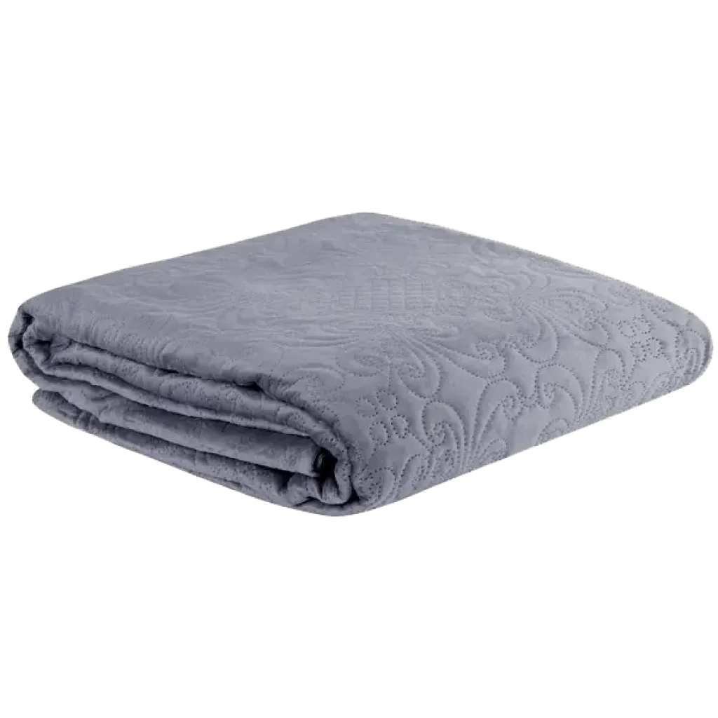 Покривало Soho 200х220 см Velvet Dutch Venzel Azure UA