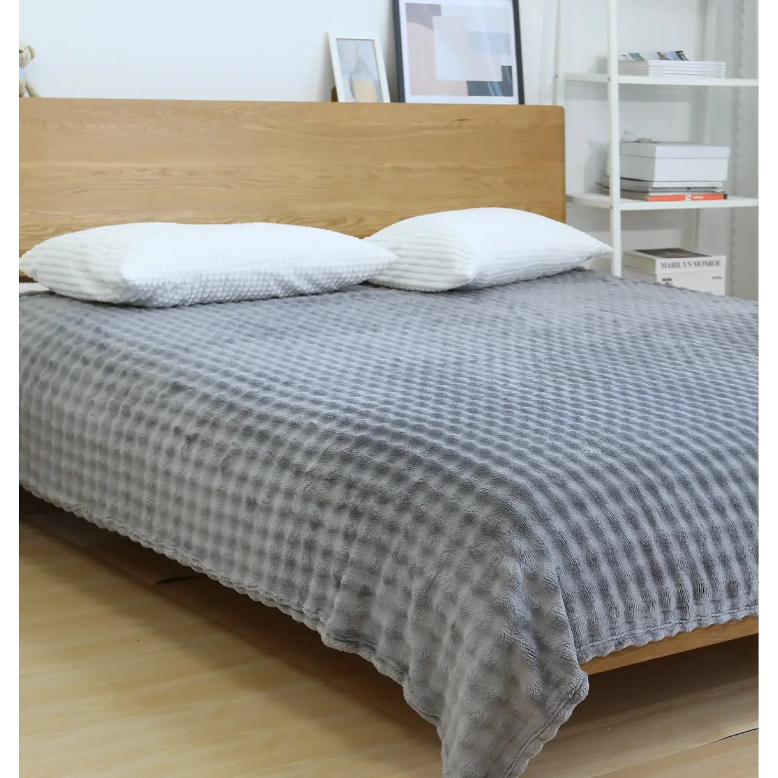 Плед Soho 150х200 см Volume Gray UA