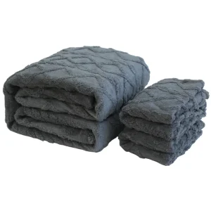 Набір текстилю Soho Ковдра 200х220 см + 2 наволочки 50х70 см Romance Gray UA