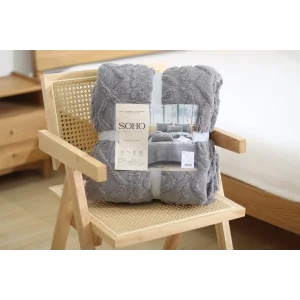 Набір текстилю Soho Ковдра 200х220 см + 2 наволочки 50х70 см Romance Gray UA