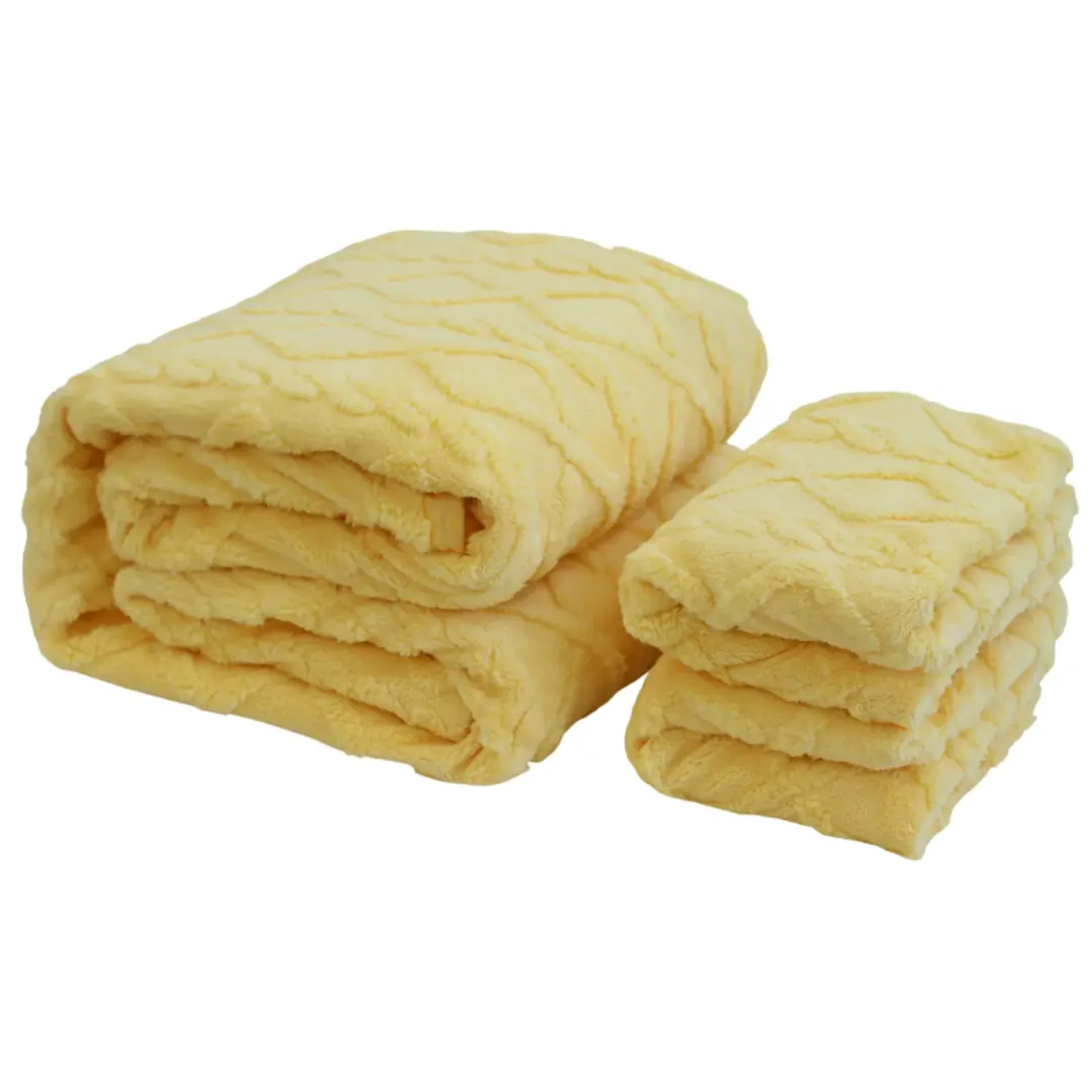 Набір текстилю Soho Ковдра 200х220 см + 2 наволочки 50х70 см Romance Cream UA