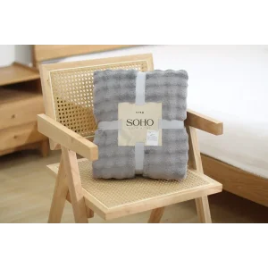 Плед Soho 200х220 см Volume Gray UA