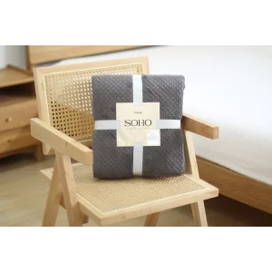 Плед Soho 200х220 см Tracery Gray UA