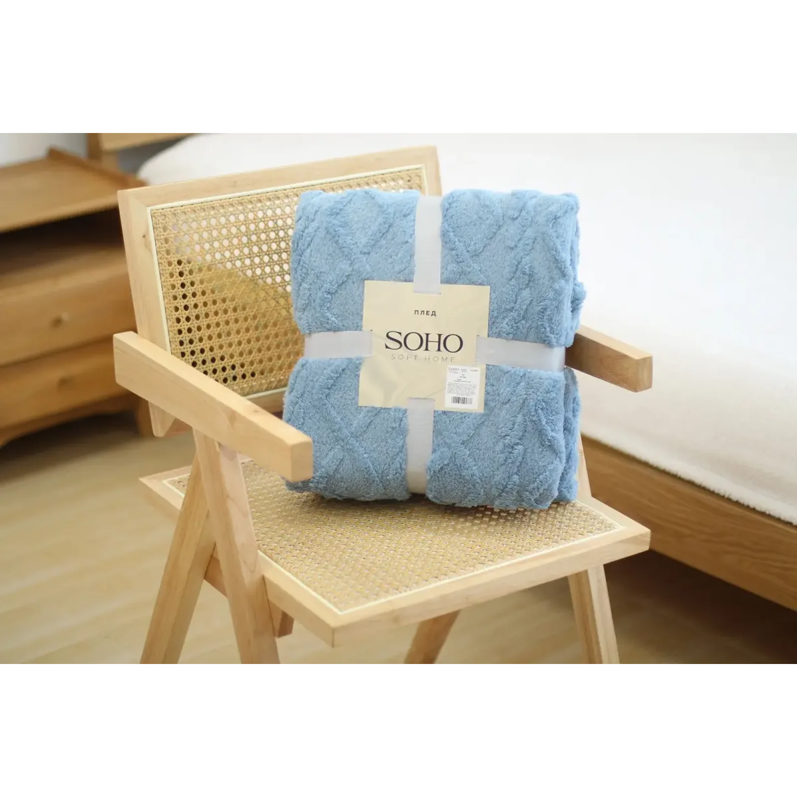 Плед Soho 200х220 см Tail Sky UA