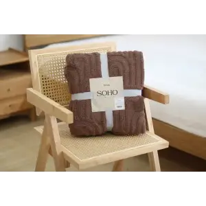 Плед Soho 200х220 см Rainbow Cocoa UA