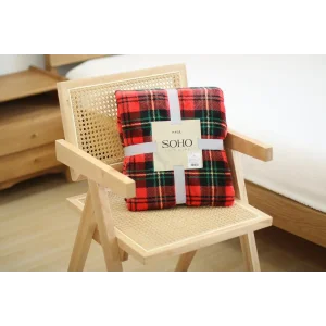 Плед Soho 200х220 см Sell Red UA