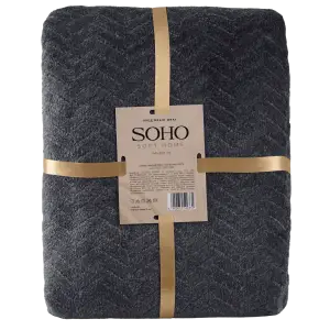 Плед Soho 150х200 см Braid Gray UA