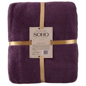 Плед Soho 160х200 см Simple Purple UA