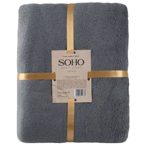 Плед Soho 160х200 см Simple Gray UA
