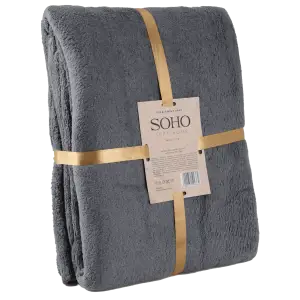 Плед Soho 160х200 см Simple Gray UA